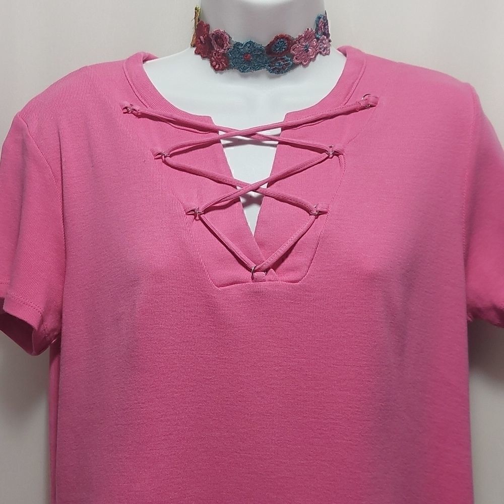 Rafaella 🔥 Hot Pink Tee